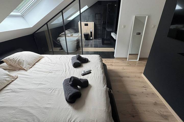 Location de vacances pour 6 personnes, avec jacuzzi et piscine ainsi que jardin et terrasse dans Arlon - 3