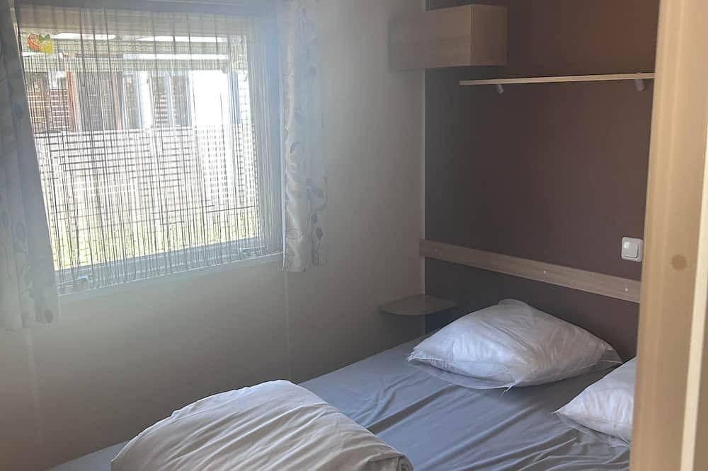 Mobil-home familial 6 pers – 3 chambres – Camping 4⭐ Les Salins de la Gardiole in Vic-la-Gardiole, Côte méditerranéenne (France)