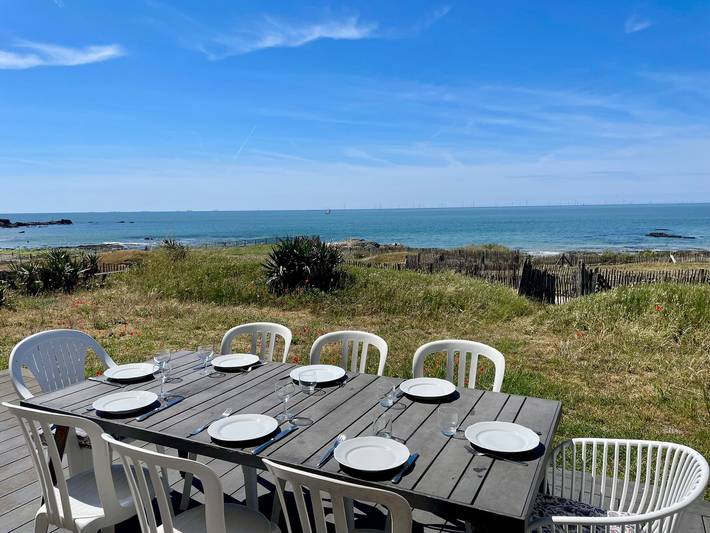 Location de vacances pour 9 personnes, avec jardin et terrasse dans Plage de la Govelle