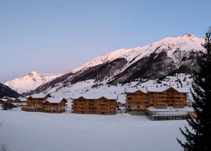 Chalet voor 6 personen, met sauna en balkon in Val-Cenis