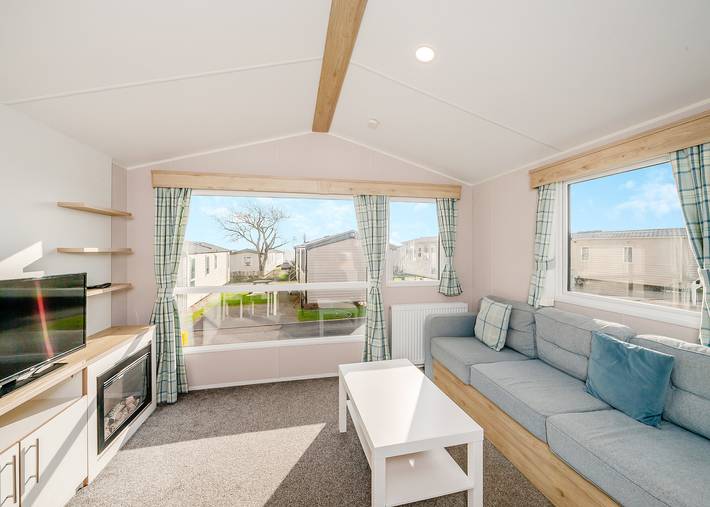 Caravan for 8 people in Jurassic Coast