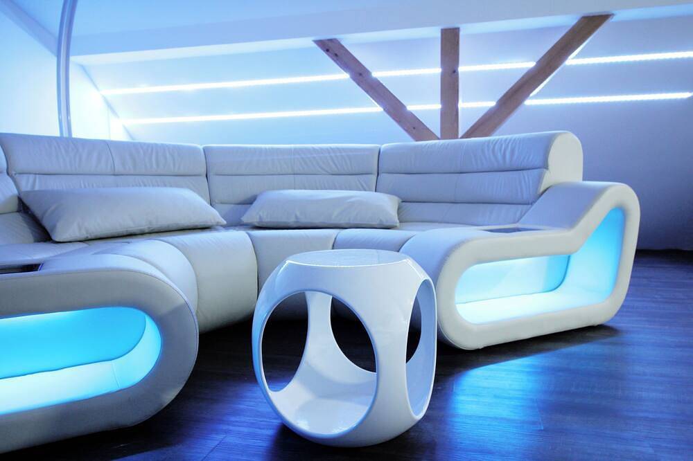 Appartement entier, Space Loft: Futuristic design on 2 floors near the university/Iga 27/trade fair in Duisbourg, Ruhr