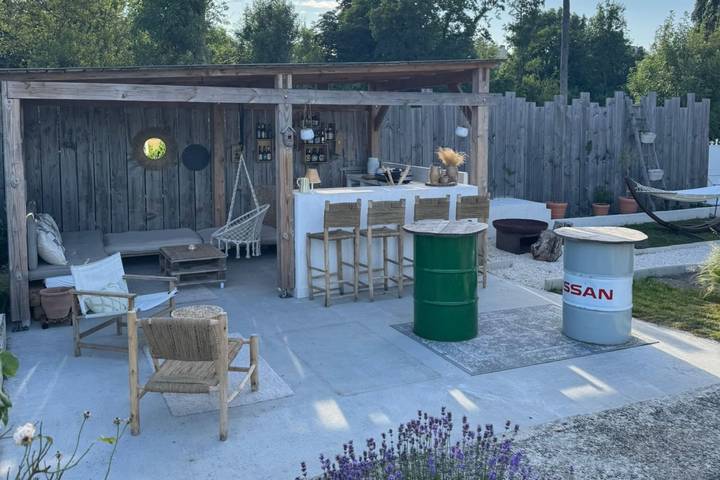 Ferienhaus für 6 Personen mit Garten in Saint-Jean-sur-Mayenne, Mayenne