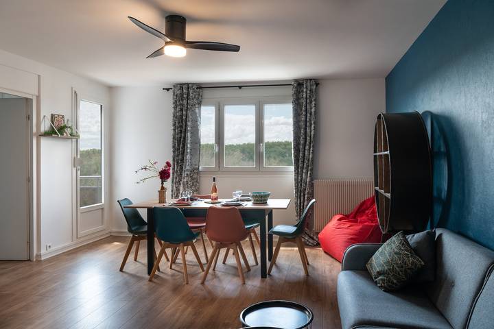 Apartamento entero, La Canopée Berruyère - Appt 8 personnes in Bourges, Región de Bourges