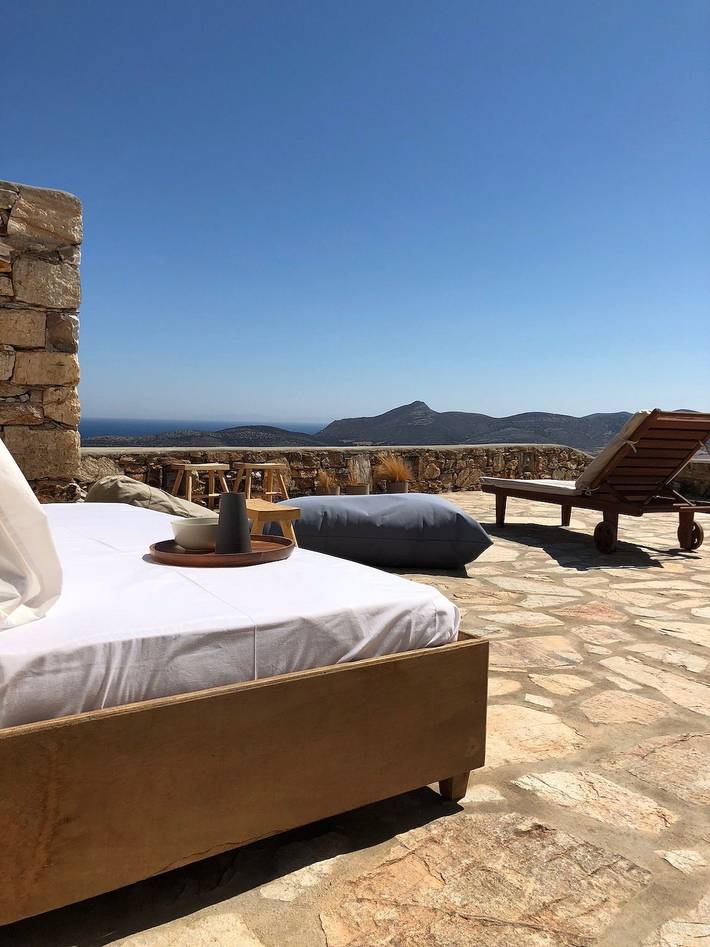 Villa pour 4 personnes, avec Vue sur l’océan ainsi que Terrasse et Jardin dans Antiparos - 4