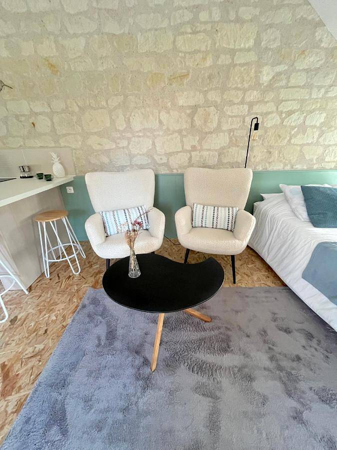 Le Cerisier, chambre d'hôte de charme climatisée in Beaumont-en-Véron, Vallée de la Loire