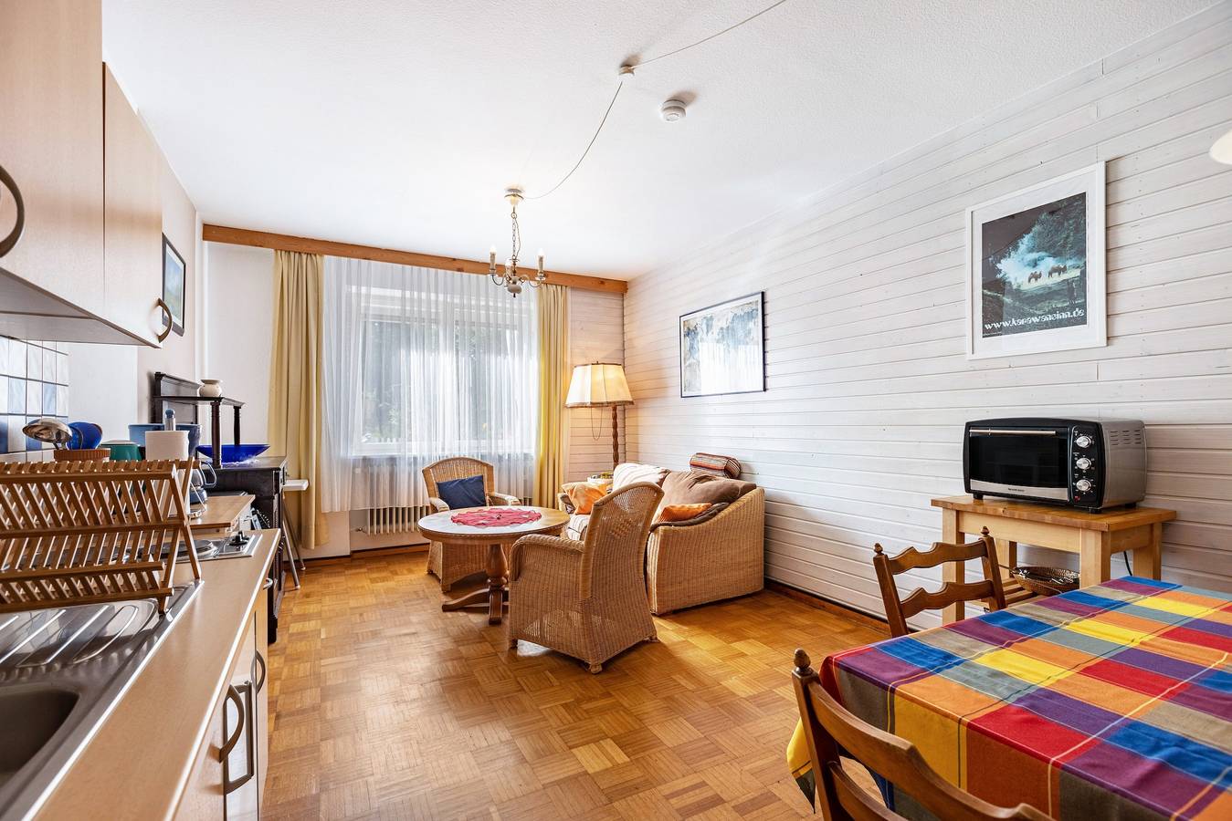 Ganze Wohnung, Ferienwohnung 'Wilder Mann' mit Gemeinschaftsterrasse, Gemeinschaftsgarten und Wi-Fi in Bonndorf im Schwarzwald, Südschwarzwald