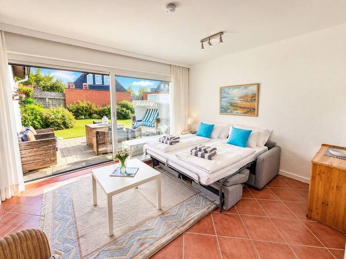 Ferienwohnung für 2 Personen, mit Terrasse und Garten in Wenningstedt - 2