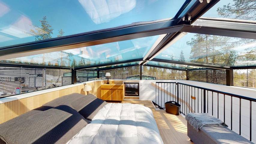 Appartement de vacances pour 4 personnes, avec jacuzzi ainsi que sauna et balcon