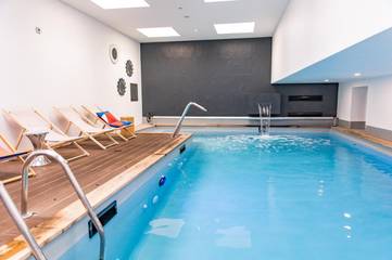 Hôtel pour 4 personnes, avec sauna et piscine ainsi que vue et jardin dans Port de l'Aber Wrac'h