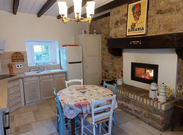 Gîte pour 4 personnes, avec terrasse et jardin à Locoal-Mendon - 3