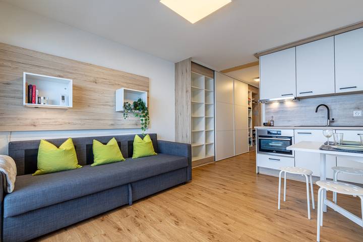 Studio voor 4 personen, met balkon in Veysonnaz