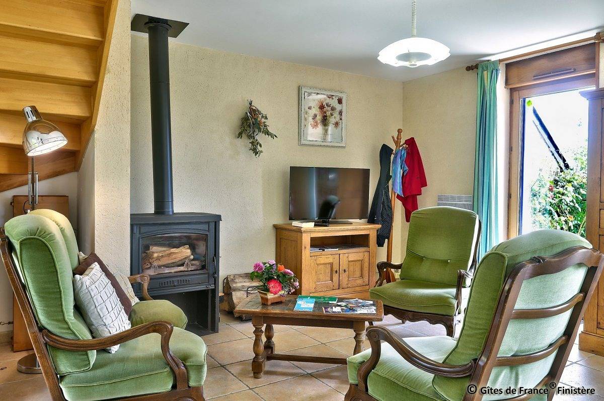 Casa de huéspedes para 4 personas con terraza in Pont-Aven, Region de Quimper