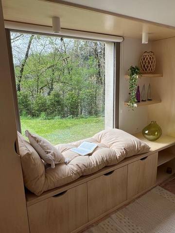 Gîte pour 5 personnes, avec jardin et vue, animaux acceptés à Sauveterre-de-Rouergue