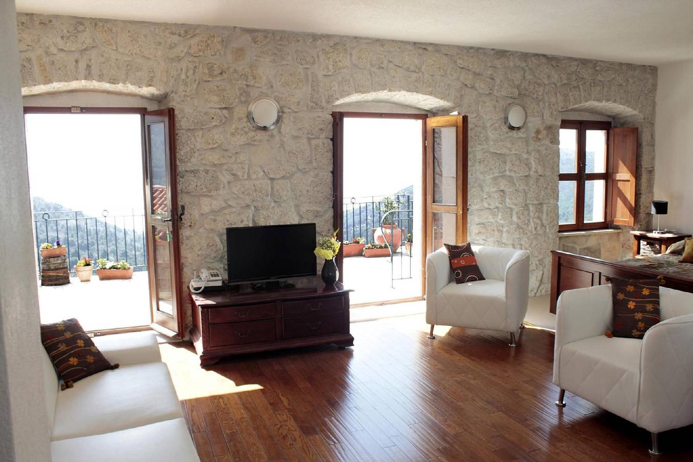 Villa Kapetan in Srida Sela mit Panoramablick in Zaostrog, Makarska Riviera