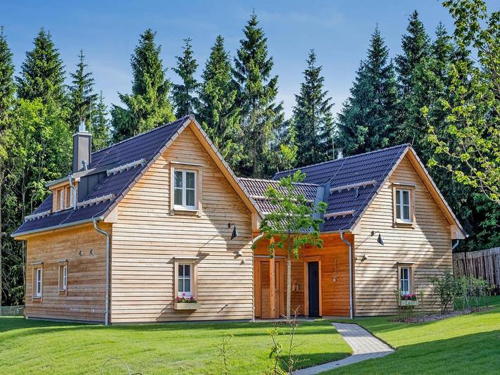 Ferienhaus für 4 Personen, mit Sauna und Terrasse sowie Garten, mit Haustier im Nationalpark Harz