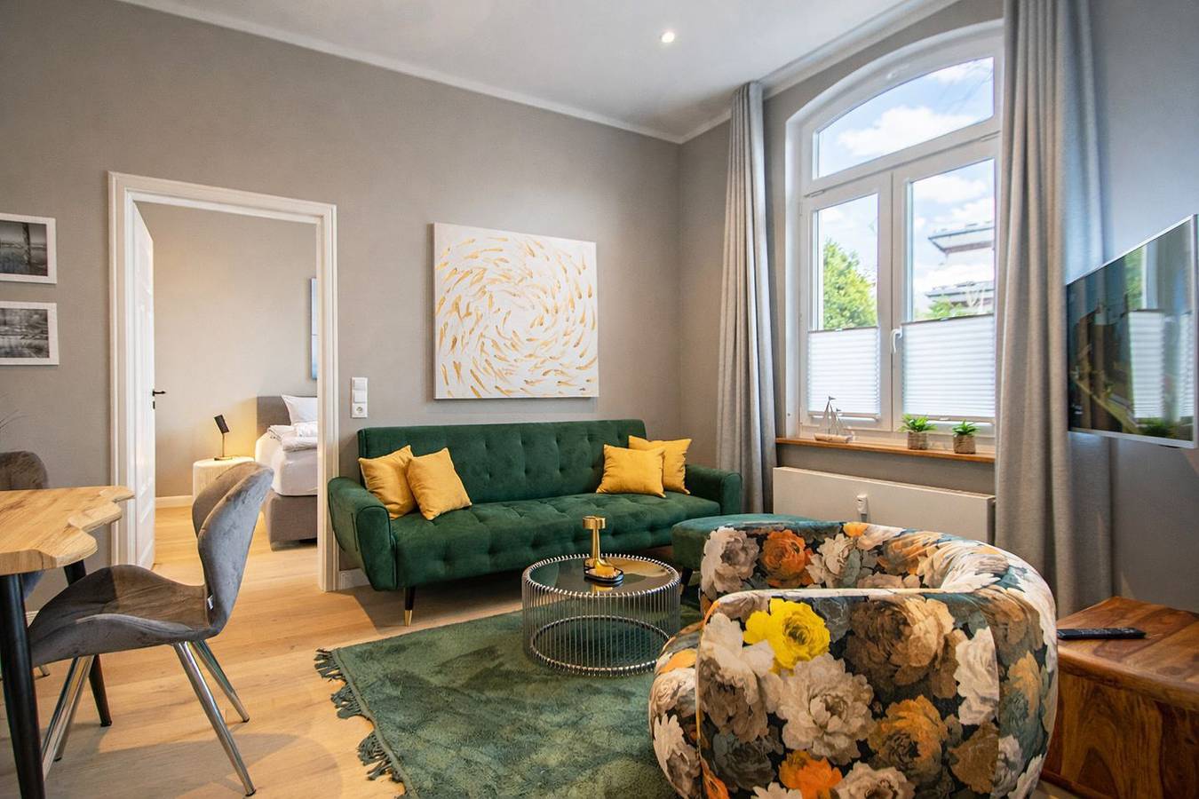 Appartement entier, Ferienwohnung Nordgold – stilvoll, gemütlich und nordisch auf Juist in Juist