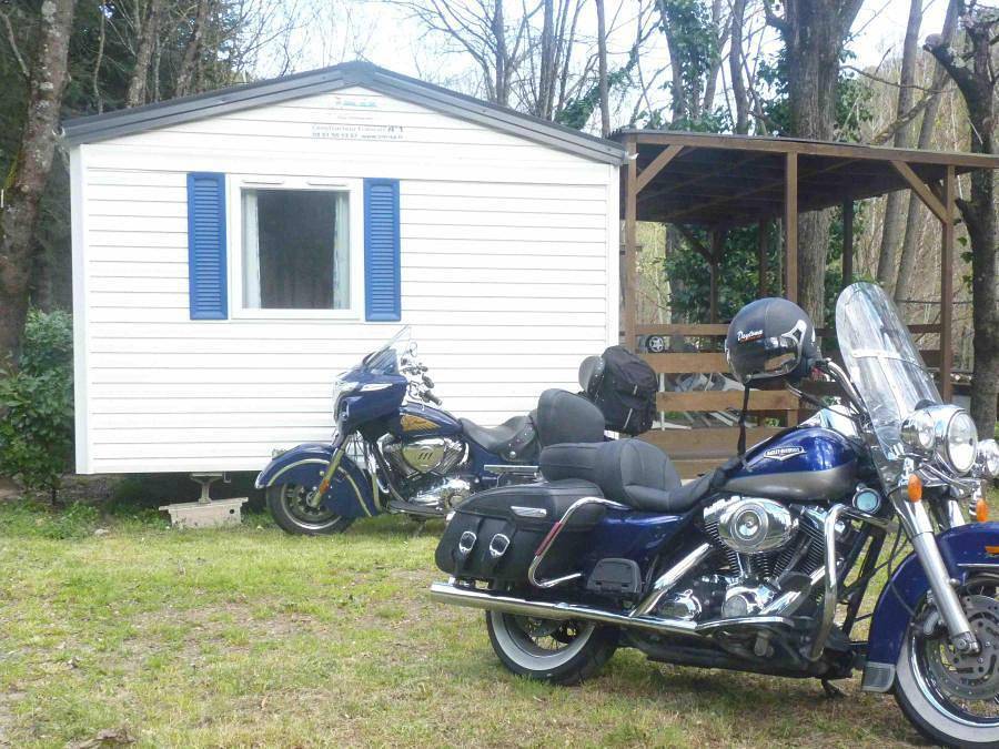 Camping Les Gorges de l'Herault - Mobilhome 4 personnes in Sumène, Parc national des Cévennes
