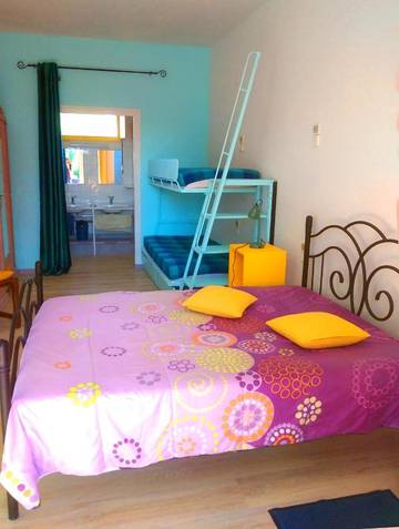 Cottage pour 3 personnes, avec terrasse ainsi que jardin et vue à Auterrive
