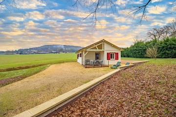 Chalet pour 4 personnes, avec jardin, animaux acceptés en Dordogne
