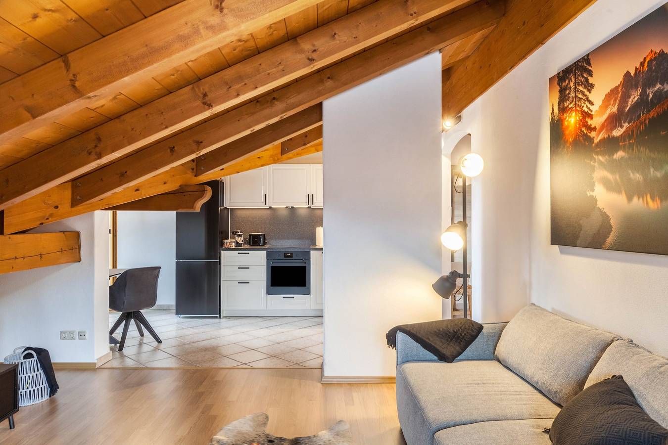 Appartement "Alpblick Zugspitze" met Bergzicht, Balkon & Wi-Fi, foto 7