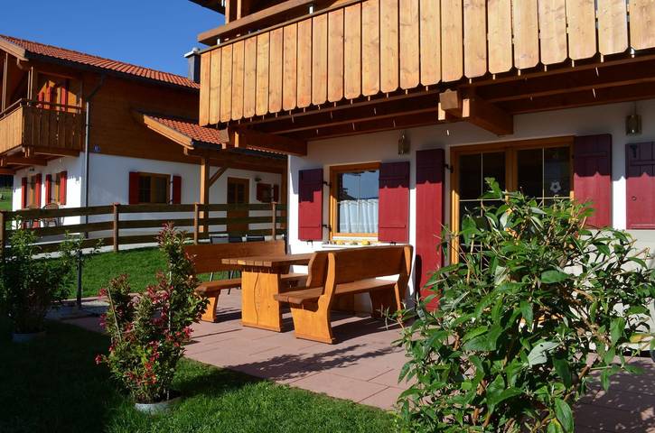 Ferienhaus für 6 Personen, mit Balkon und Terrasse sowie Garten und Sauna in Lechbruck am See - 4