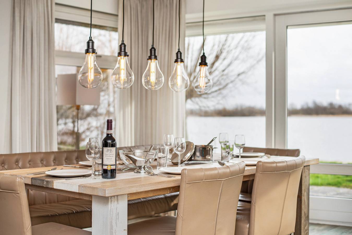 Bungalow für 8 Personen mit Terrasse in Friesland