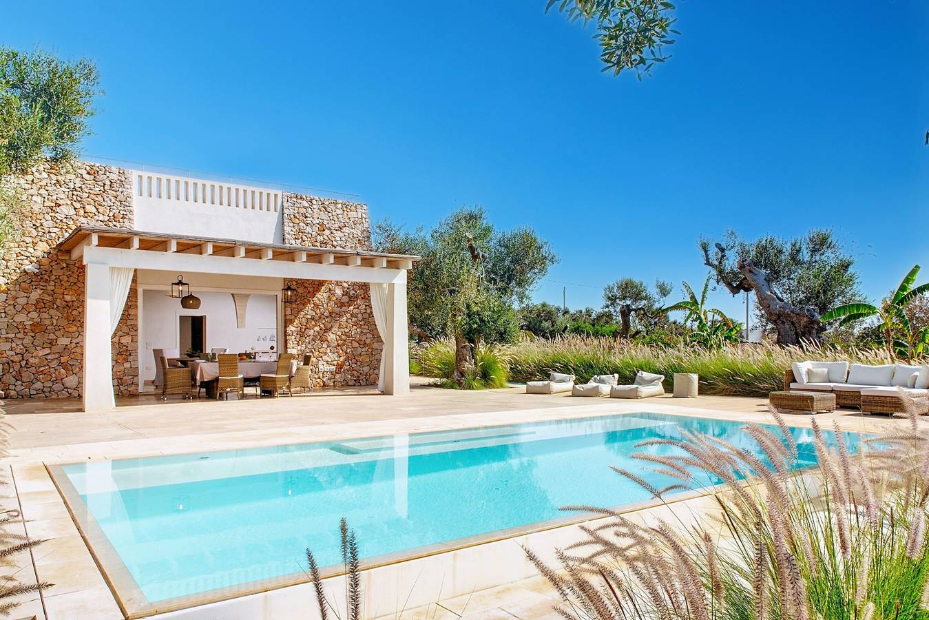 Villa haut de gamme avec 2 piscines et vue mer in Castrignano del Capo, Golfe de Tarente