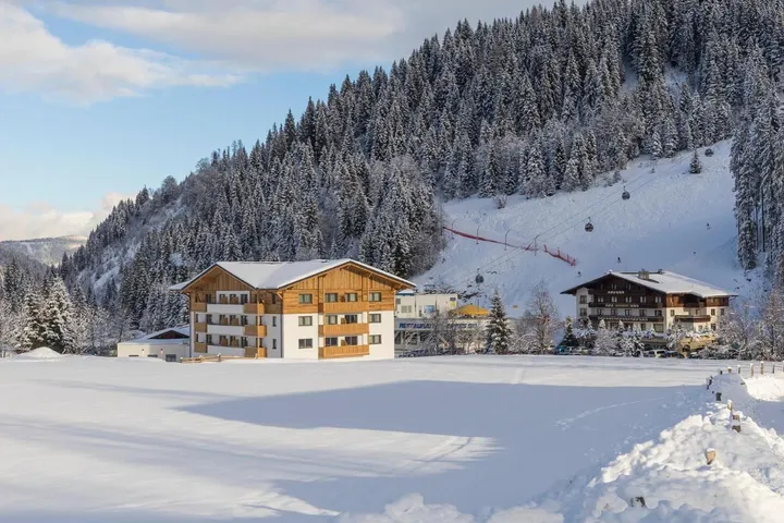 Apartmenthotel für 6 Personen, mit Garten und Ausblick sowie Sauna, mit Haustier - 1