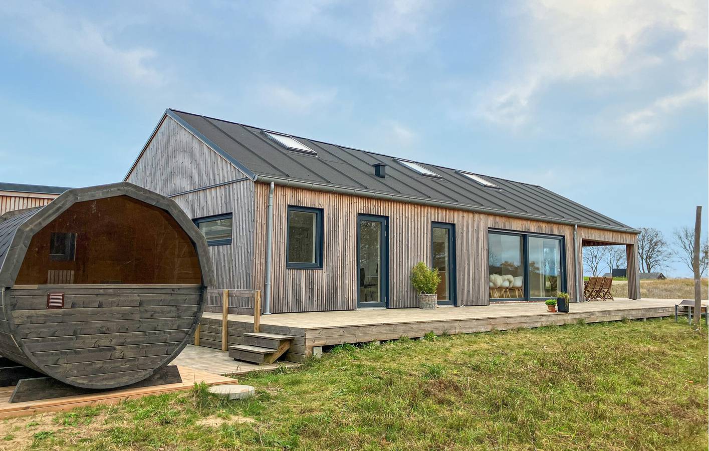 Holiday home for 6 people with sauna in Samsø