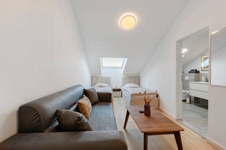 Appartement entier, Appartement 'Nr. 2' avec Wi-Fi in Jettingen-Scheppach, Souabe (Bavière)