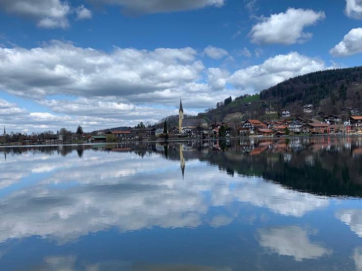 Ferienwohnung für 2 Personen, mit Garten und Seeblick sowie Ausblick, kinderfreundlich am Schliersee - 3
