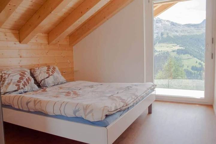Ganze Wohnung, Chalet Avista 6-Bettwohnung, Dusche, Wc 6-Bettwohnung Dachgeschoss in Rosswald, Brig