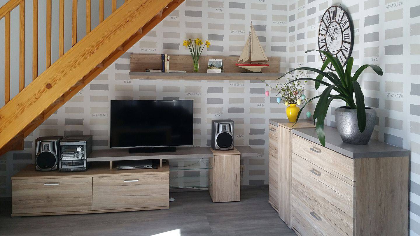Moderne, komfortable Ferienhaushälfte mit Terrasse, für max. 5 P., Wlan, Wama in Prerow, Fischland - Darß - Zingst