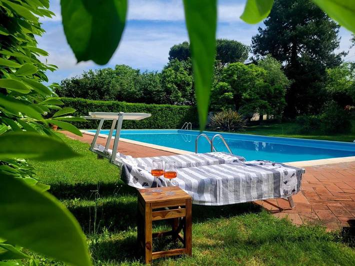 B&b per 2 persone, con Idromassaggio e Terrazza nonché Giardino e Piscina a Soriano nel Cimino