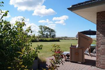 Ferienhaus für 4 Personen, mit Garten und Ausblick sowie Terrasse in Westermarkelsdorf