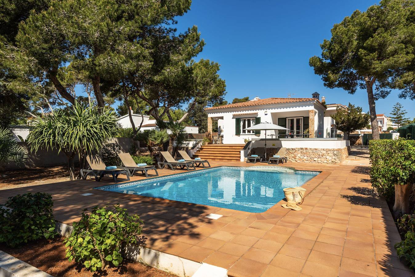 Villa Jose in Cala Blanca, Ciutadella
