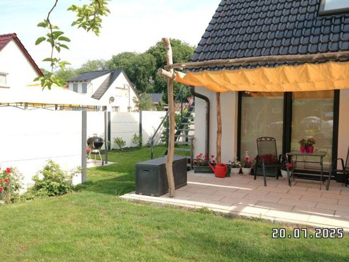 Ferienwohnung für 6 Personen, mit Terrasse und Garten
