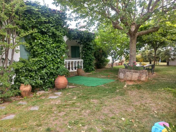 Casa rural para 7 personas, con jardín y vistas en San Román de los Montes