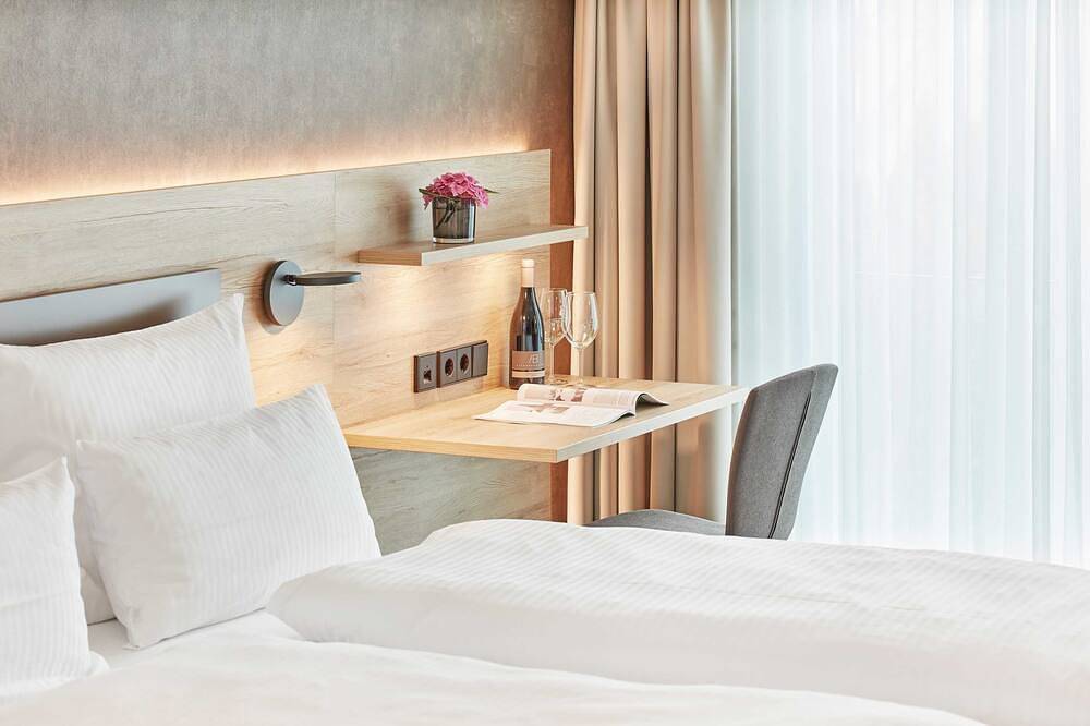 Doppelzimmer Terrasse - Gästehaus Bauer mit Weingut in Heilbronn, Kurpfalz
