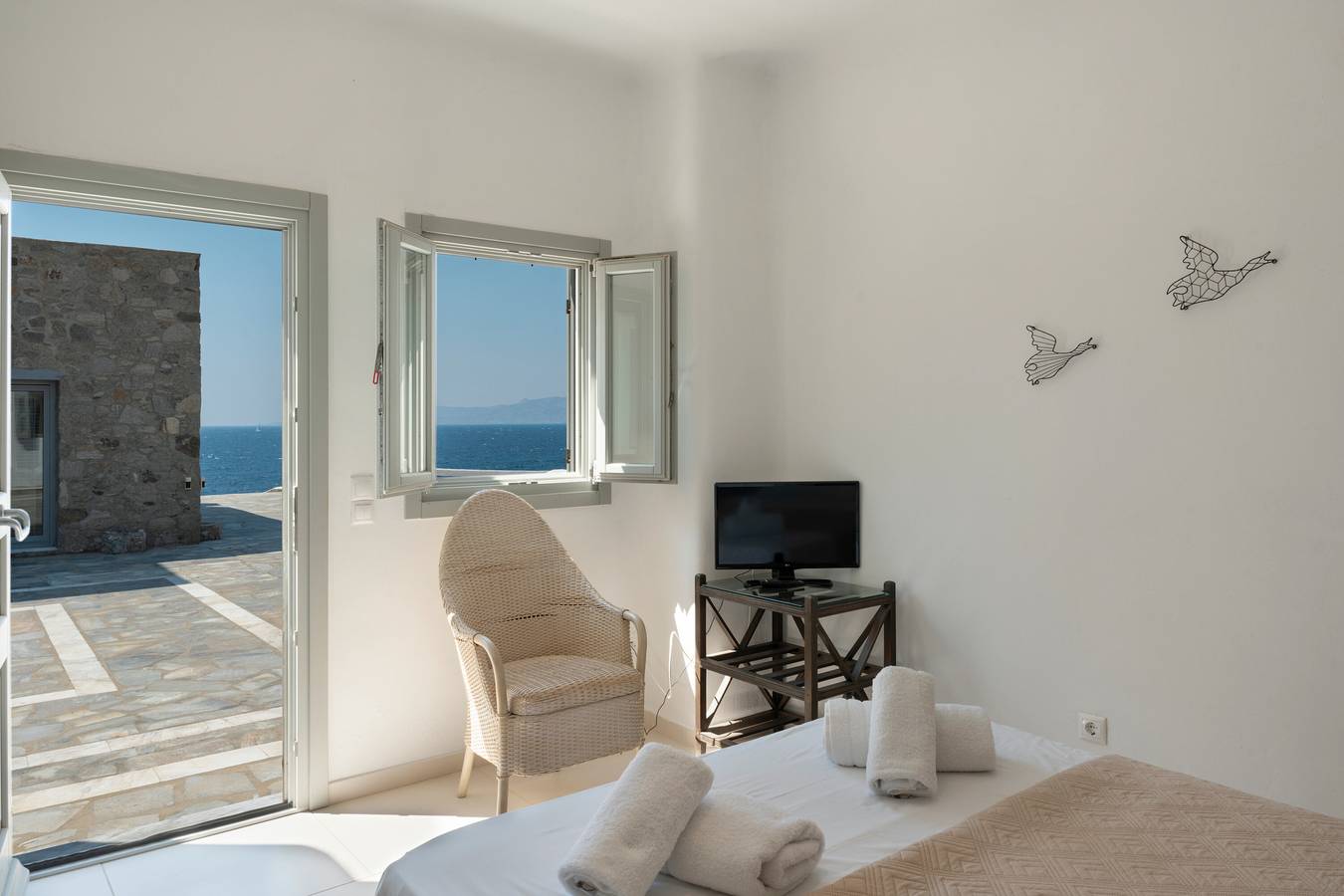 Villa 'Coventina - Edge Suite' avec vue sur la mer, Wi-Fi et climatisation in Mykonos