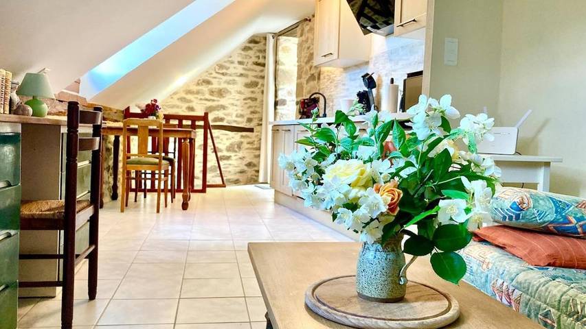 Location de vacances pour 2 personnes, avec Terrasse et Vue à Najac