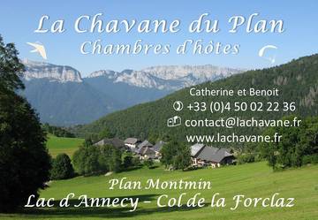 Chambre d’hôte pour 3 personnes, avec jardin dans Talloires-Montmin