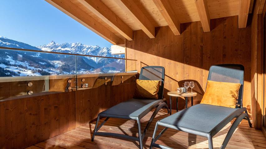 Silvretta Panorama Suites — Luxe 6p penthouse nabij skigebied in Schruns, Schruns-Tschagguns