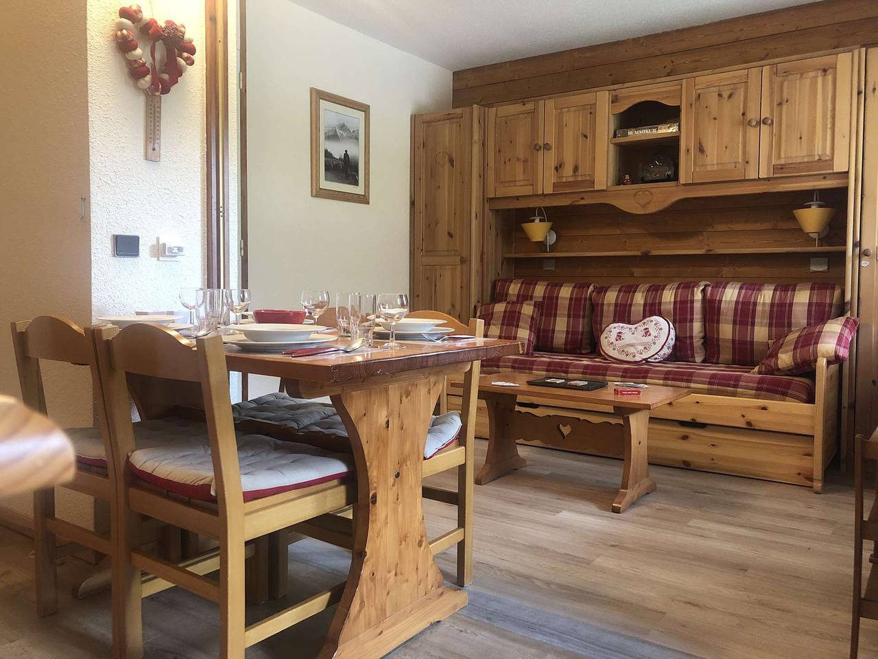 Entire holiday apartment, Bûche 13 - Cosy divisible studio in Valmorel, Les Avanchers-Valmorel