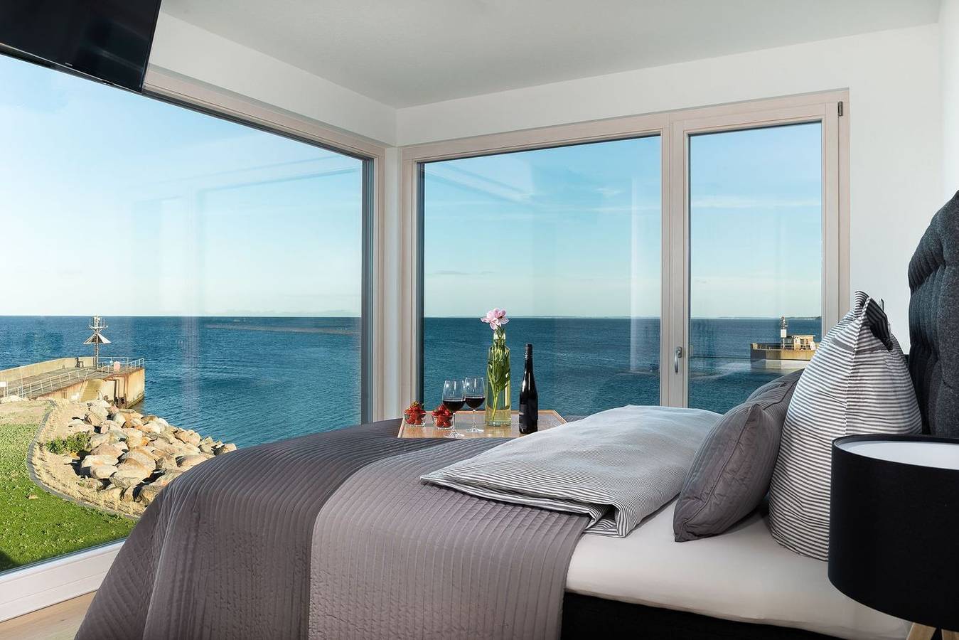 Privates Ostsee-Ferienhaus "Kap Baltic Sea" auf großem Wassergrundstück in Olpenitz, Kappeln