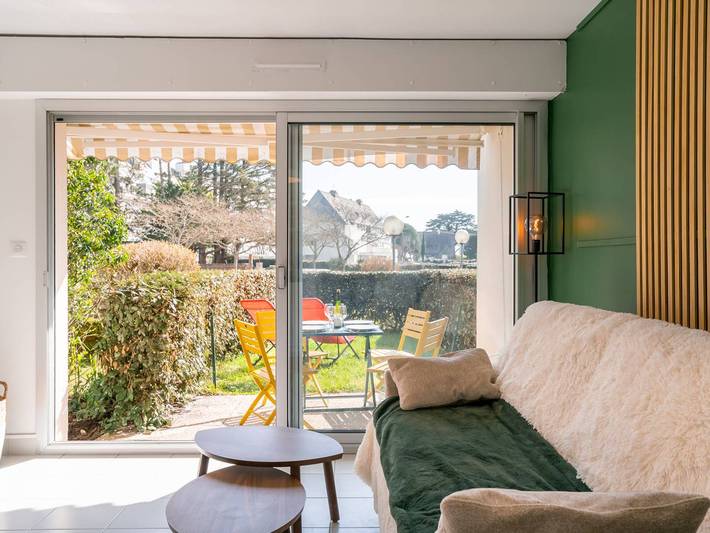 Gîte pour 4 personnes, avec terrasse, animaux acceptés dans Plage du Men Du - 3