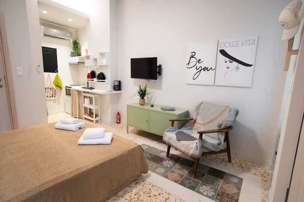Ganze Wohnung, Chic Skg Seaside Studio walk to Metro by Laonikos / Pet friendly! in Analipsi (Thessaloniki), Thessaloniki und Umgebung