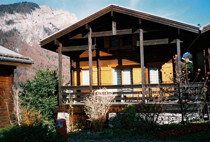 Chalet pour 3 personnes, avec terrasse