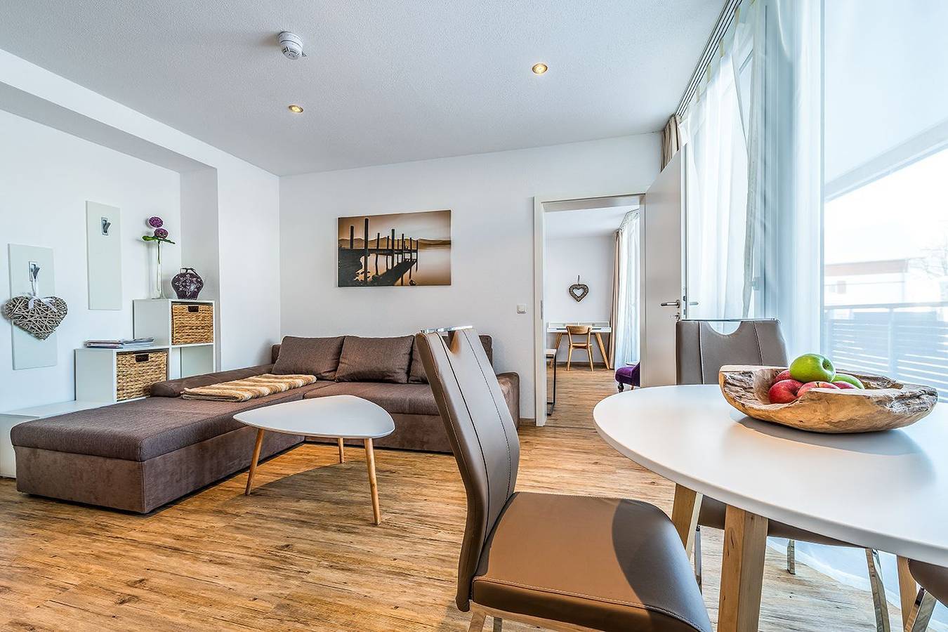 Geheel appartement, Vakantieappartement voor 5 personen met balkon in Oberstaufen, Zwaben (Bayern)